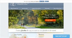 Desktop Screenshot of dupagecremations.com